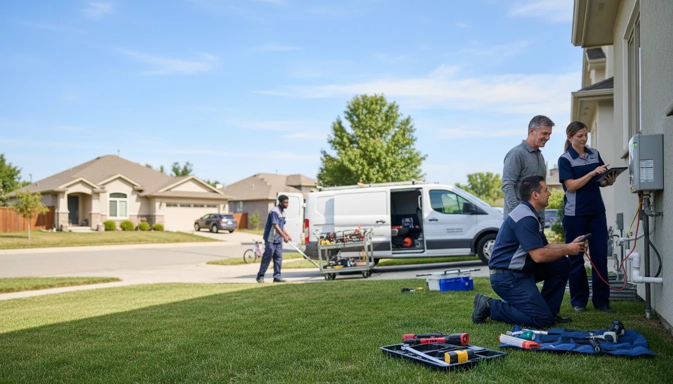 Professional Outdoor Tankless Water Heater Installation in Middleton, TN